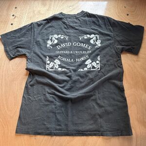 Vintage Single Stitch 90s Tshirt Hawaii Guitar Shop Hanes Beefy Pre Shrunk